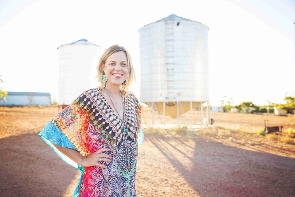 Fleur returns to the family farm with solid belief in her new passion - life coaching. Photo - Emma Hutton Photography