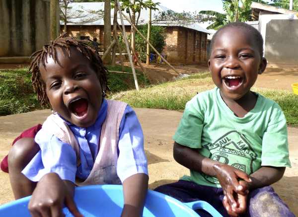 The school kids captivated Emma with their joy.